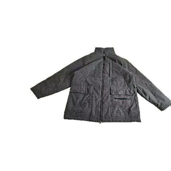 Byblos Jacket MensGray Full Zip Outdoors Italy Zipped Adult Size 50 Italy